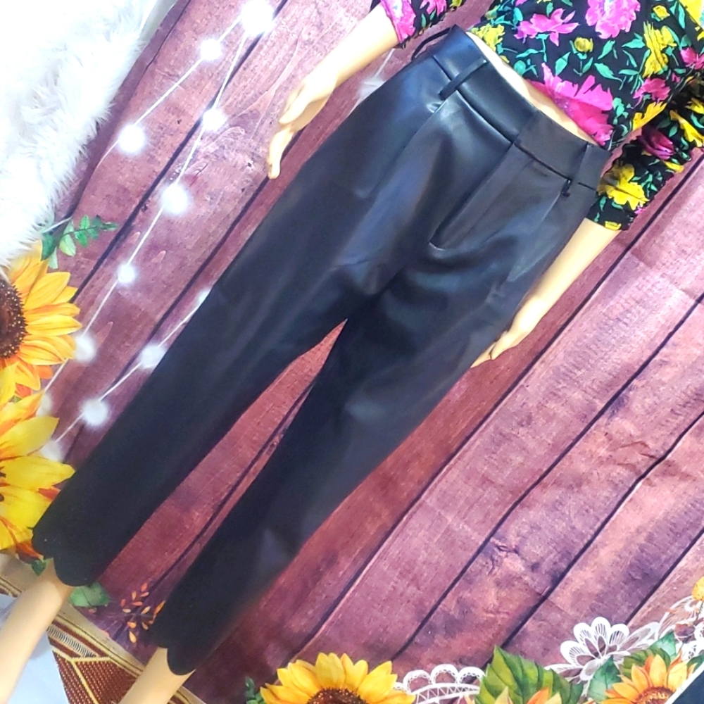 Black later pants